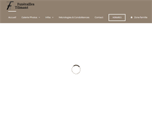 Tablet Screenshot of funerailles.eu